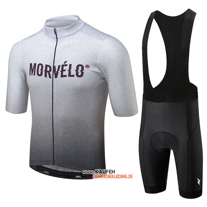 Morvelo Kurzarmtrikot 2020 und Kurze Tragerhose Grau