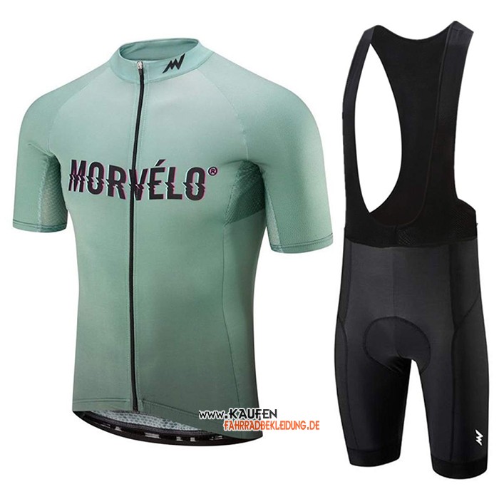 Morvelo Kurzarmtrikot 2020 und Kurze Tragerhose Grun