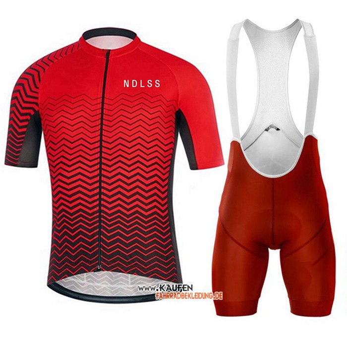 NDLSS Kurzarmtrikot 2020 und Kurze Tragerhose Rot