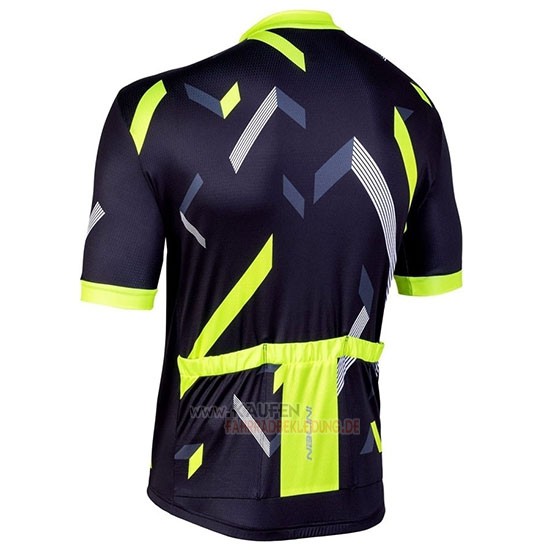Nalini Descesa 2.0 Kurzarmtrikot 2019 und Kurze Tragerhose Shwarz Gelb