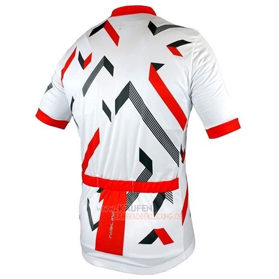 Nalini Descesa 2.0 Kurzarmtrikot 2019 und Kurze Tragerhose Wei Rot