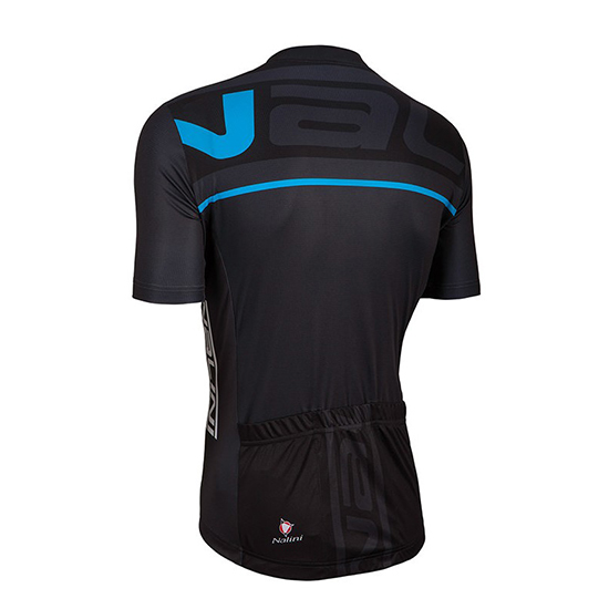 Nalini Kurzarmtrikot 2018 und Kurze Tragerhose Shwarz Und blau