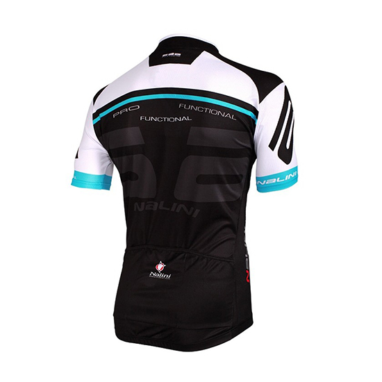 Nalini Kurzarmtrikot 2018 und Kurze Tragerhose Wei Und shwarz