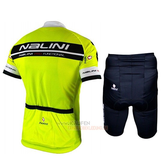 Nalini Kurzarmtrikot 2019 und Kurze Tragerhose Shwarz Auf Grun