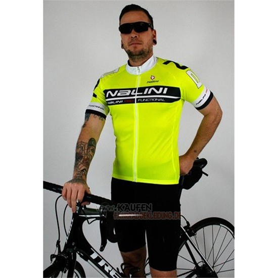 Nalini Kurzarmtrikot 2019 und Kurze Tragerhose Shwarz Auf Grun