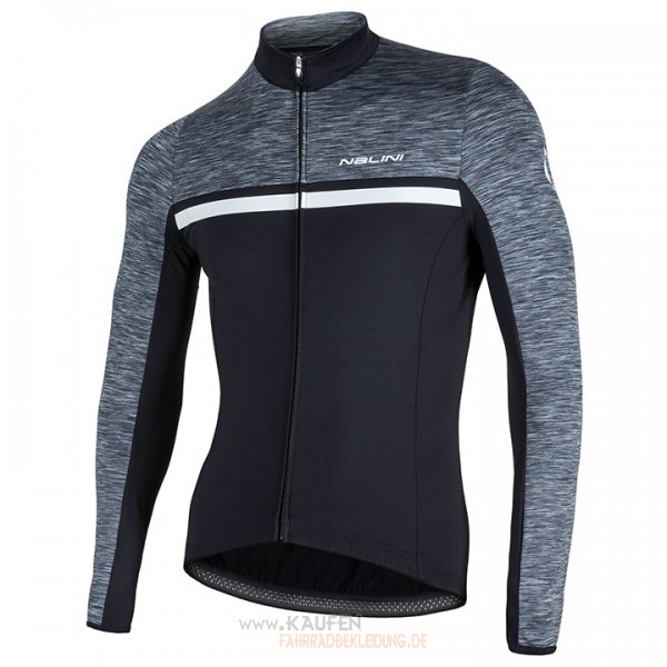 Nalini Langarmtrikot 2017 Und Lange Tragerhose Shwarz Und Grau