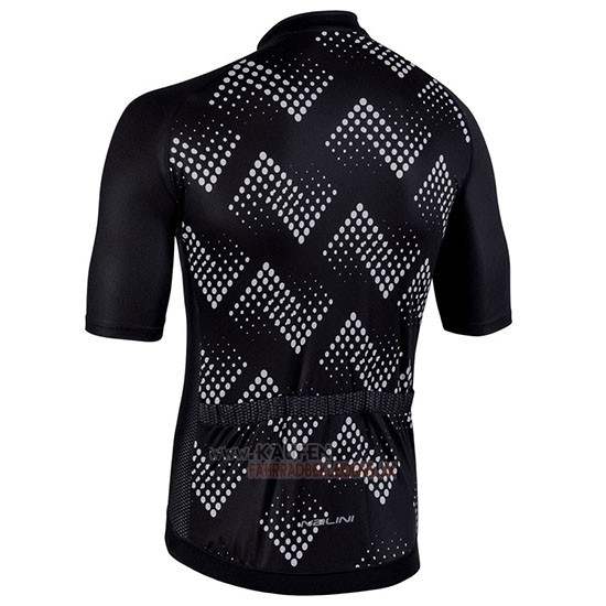 Nalini Podio 2.0 Kurzarmtrikot 2019 und Kurze Tragerhose Shwarz Wei