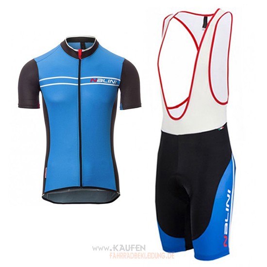 Nalini Sinello Ti Kurzarmtrikot 2017 Und Kurze Tragerhose Blau