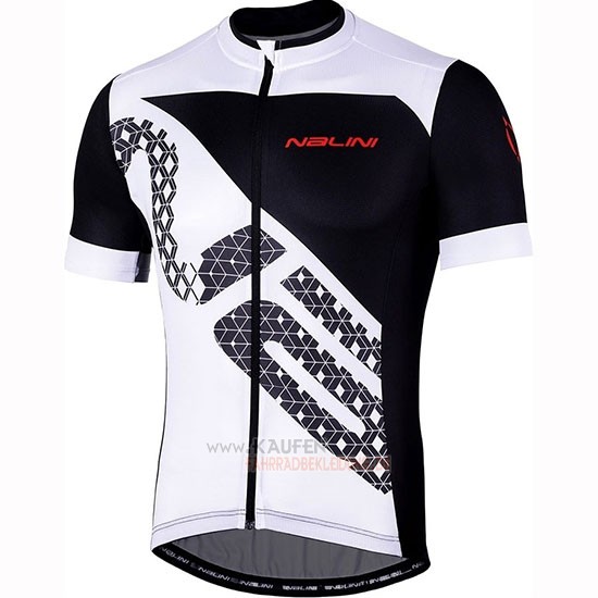 Nalini Volata 2.0 Kurzarmtrikot 2019 und Kurze Tragerhose Shwarz Wei