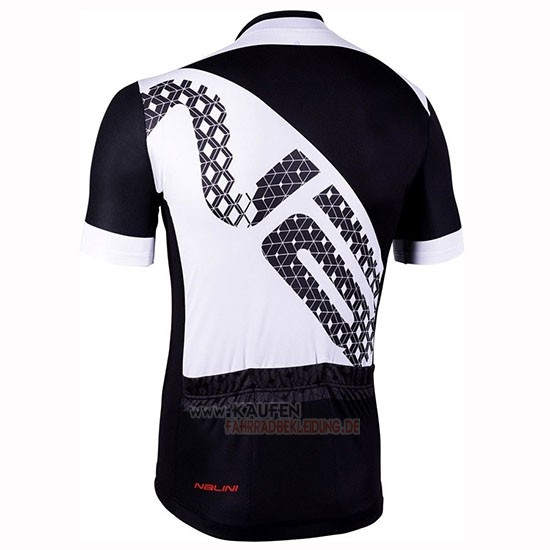Nalini Volata 2.0 Kurzarmtrikot 2019 und Kurze Tragerhose Shwarz Wei