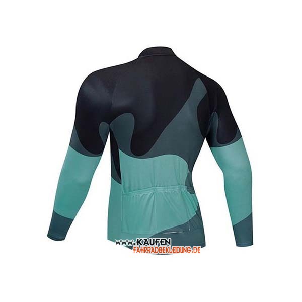 Northwave Langarmtrikot 2020 und Lange Tragerhose Shwarz Grau Grun