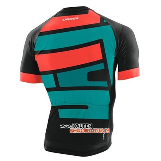 Orbea Kurzarmtrikot 2020 und Kurze Tragerhose Shwarz Orange Grun