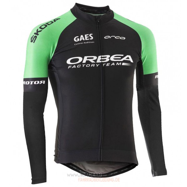 Orbea Langarmtrikot 2017 Und Lange Tragerhose Shwarz Und Grun