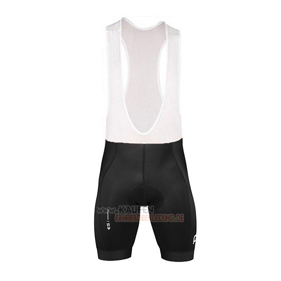 POC Essential Road Block Kurzarmtrikot 2018 und Kurze Tragerhose Blau