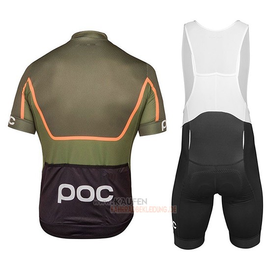 POC Essential Road Block Kurzarmtrikot 2018 und Kurze Tragerhose Camuffamento
