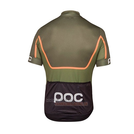POC Essential Road Block Kurzarmtrikot 2018 und Kurze Tragerhose Camuffamento
