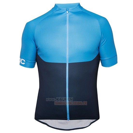 POC Essential XC Kurzarmtrikot 2018 und Kurze Tragerhose Blau