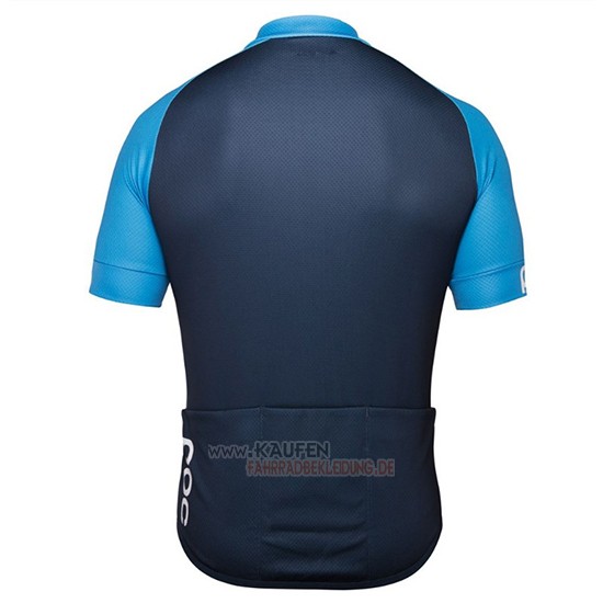 POC Essential XC Kurzarmtrikot 2018 und Kurze Tragerhose Blau