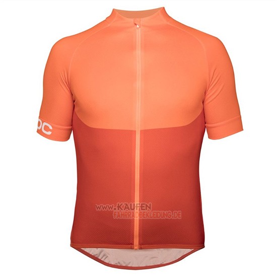 POC Essential XC Kurzarmtrikot 2018 und Kurze Tragerhose Orange
