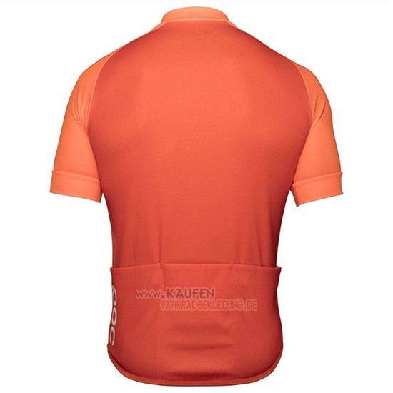 POC Essential XC Kurzarmtrikot 2018 und Kurze Tragerhose Orange