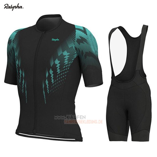 Rapha Kurzarmtrikot 2019 und Kurze Tragerhose Shwarz Grun