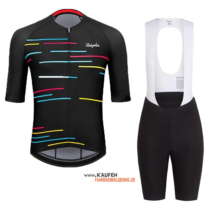 Rapha Kurzarmtrikot 2020 und Kurze Tragerhose Shwarz