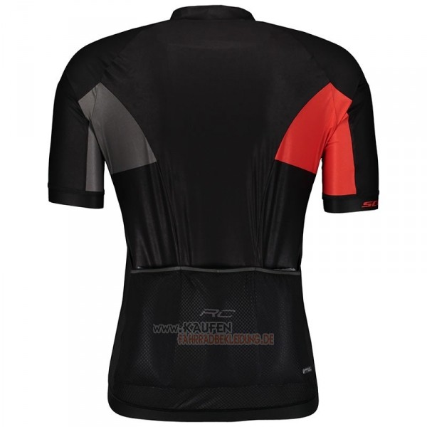 Castelli Kurzarmtrikot 2018 und Kurze Tragerhose Shwarz Grau Rot