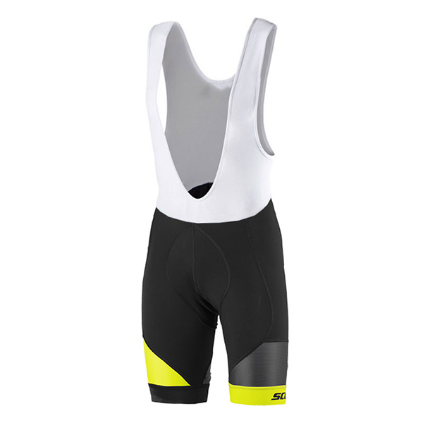 Scott Kurzarmtrikot 2017 Und Kurze Tragerhose shwarz Und gelb