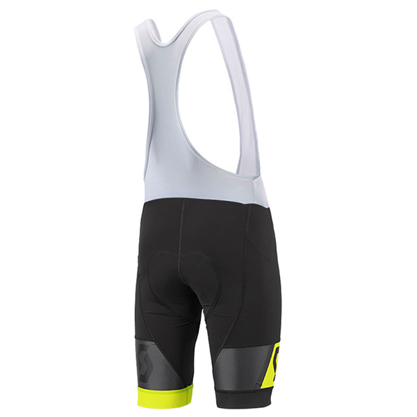 Scott Kurzarmtrikot 2017 Und Kurze Tragerhose shwarz Und gelb