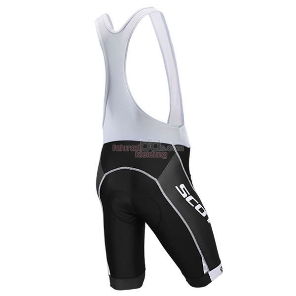 Scott Kurzarmtrikot 2017 Und Kurze Tragerhose shwarz Und rot