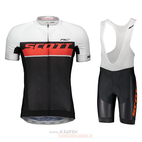 Scott Rc Kurzarmtrikot 2018 und Kurze Tragerhose Orange