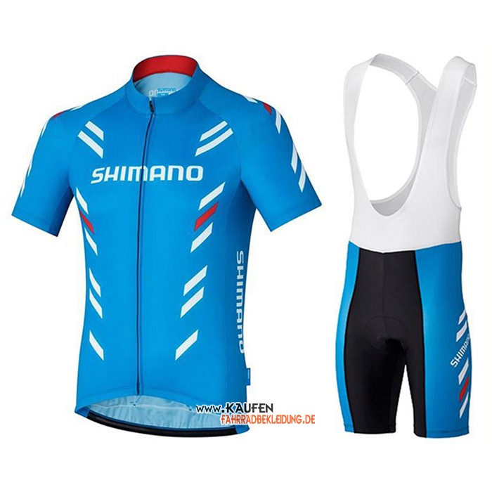 Shimano Kurzarmtrikot 2021 und Kurze Tragerhose Rot