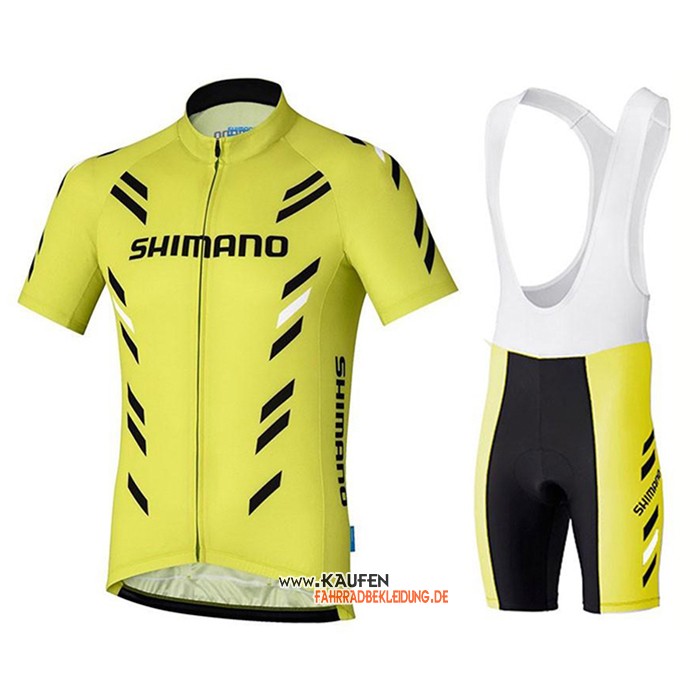 Shimano Kurzarmtrikot 2021 und Kurze Tragerhose Wei