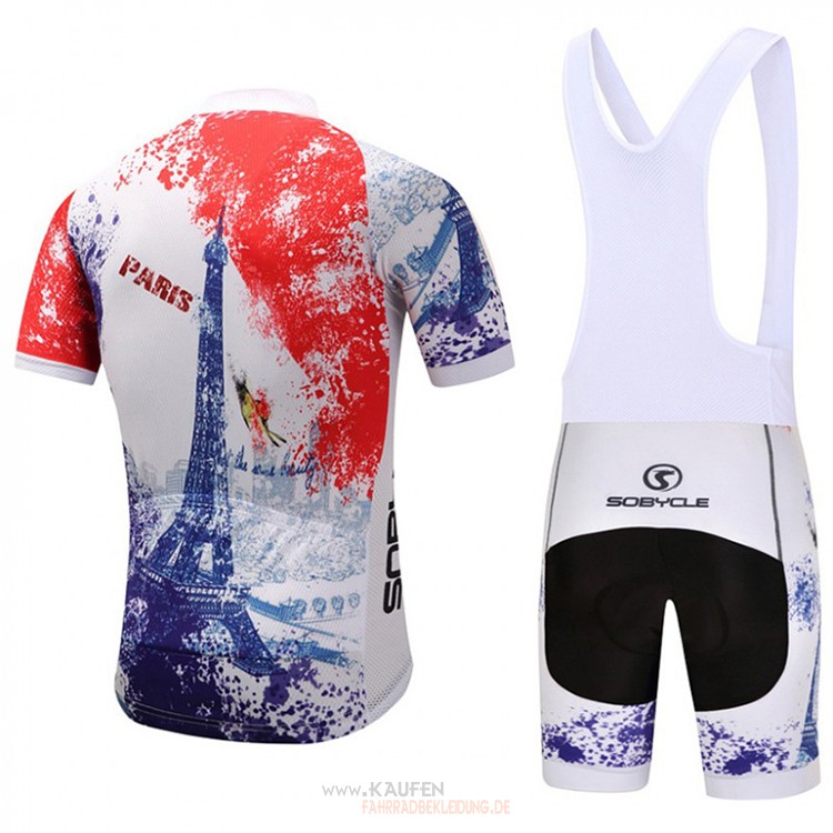 Sobycle Kurzarmtrikot 2018 Und  Kurze Tragerhose Wei Orange Blau