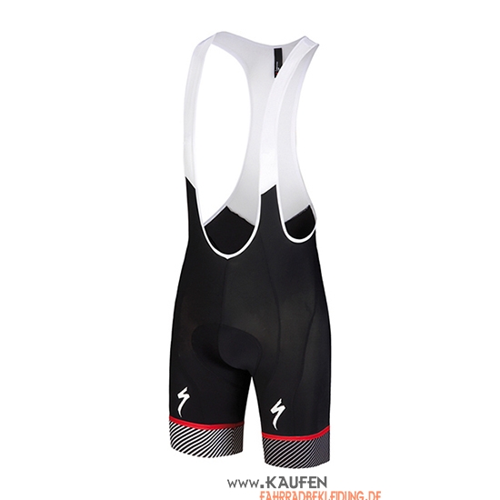 Specialized Kurzarmtrikot 2018 und Kurze Tragerhose Blau Shwarz Rot