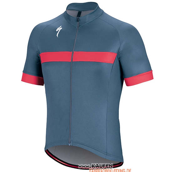 Specialized Kurzarmtrikot 2018 und Kurze Tragerhose Grau Rosa Wei