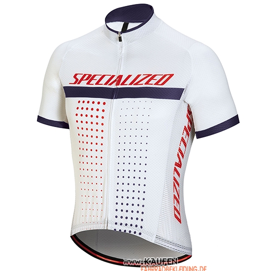 Specialized Kurzarmtrikot 2018 und Kurze Tragerhose Wei Rot Volett