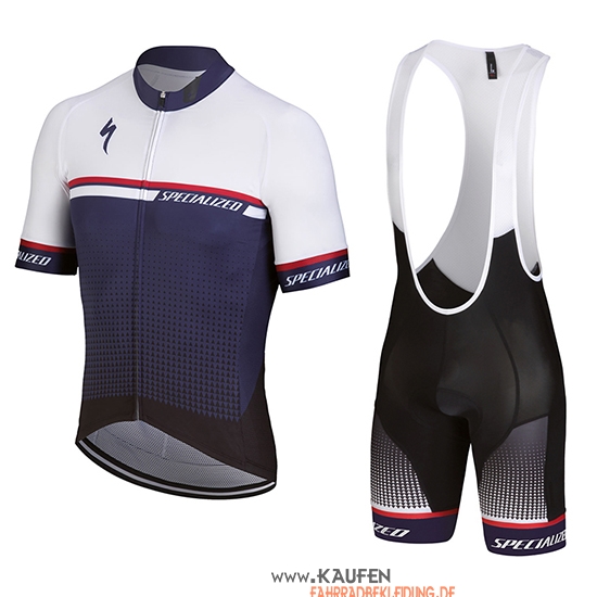 Specialized Kurzarmtrikot 2018 und Kurze Tragerhose Wei Volett