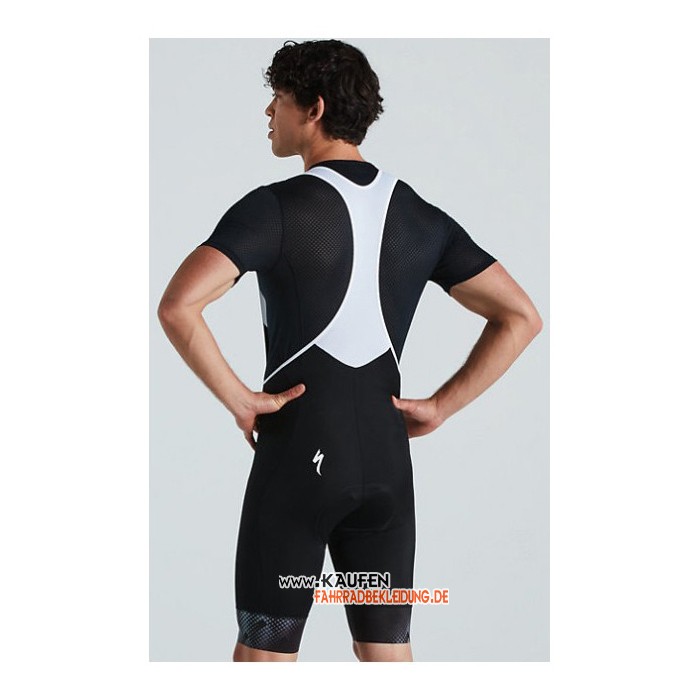 2021 Specialized Kurzarmtrikot und Kurze Tragerhose Blau Shwarz