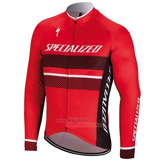 Specialized Langarmtrikot 2018 und Lange Tragerhose Rot