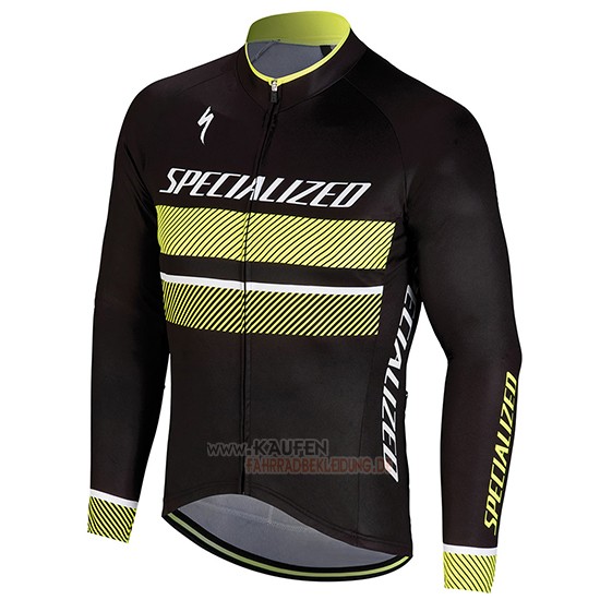 Specialized Langarmtrikot 2018 und Lange Tragerhose Shwarz Gelb