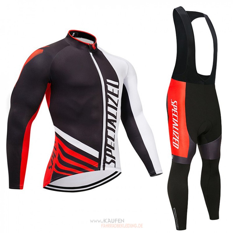 Specialized Langarmtrikot 2018 Und Lange Tragerhose Shwarz Rot Wei