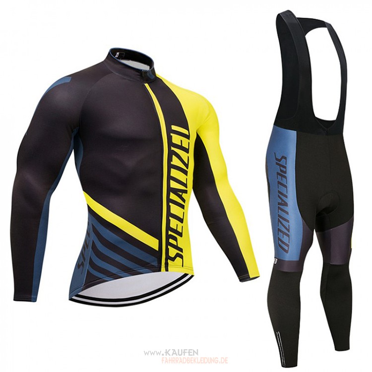 Specialized Langarmtrikot 2018 Und Lange Tragerhose Shwarz Und gelb