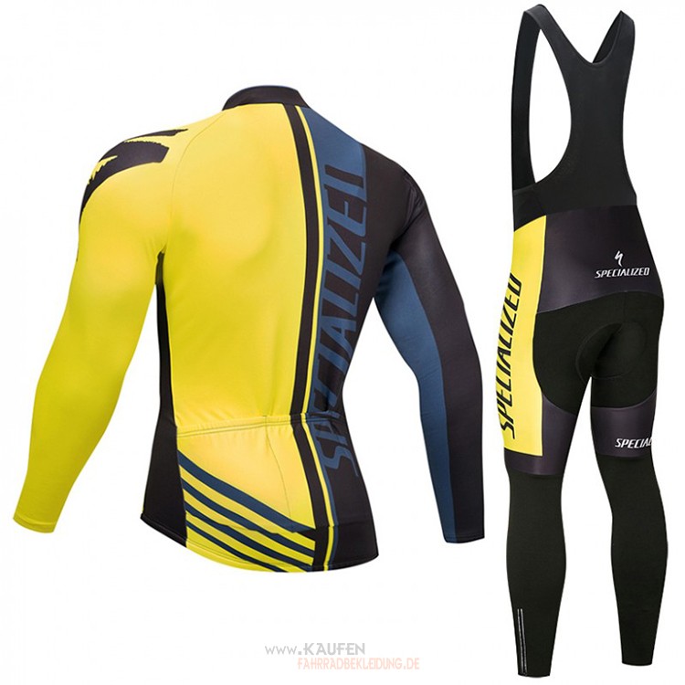 Specialized Langarmtrikot 2018 Und  Lange Tragerhose Shwarz Und gelb