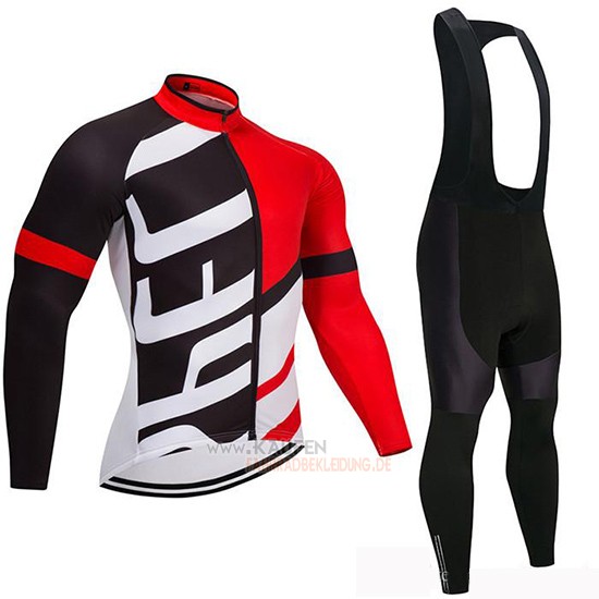 Specialized Langarmtrikot 2019 und Lange Tragerhose Shwarz Rot