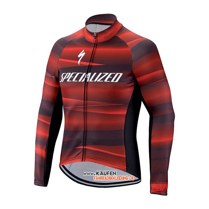 Specialized Langarmtrikot 2021 und Lange Tragerhose Rot