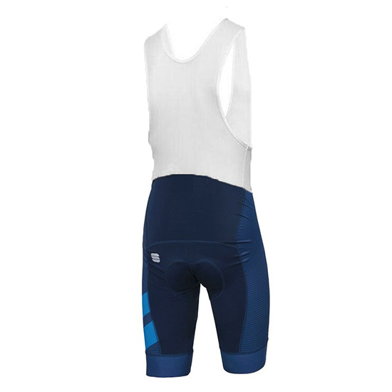 Sportful Kurzarmtrikot 2018 und Kurze Tragerhose Aus Blau