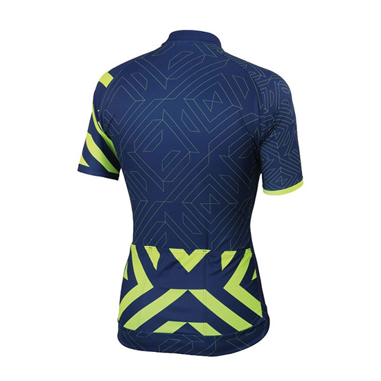 Sportful Kurzarmtrikot 2018 und Kurze Tragerhose Prism Aus Blau
