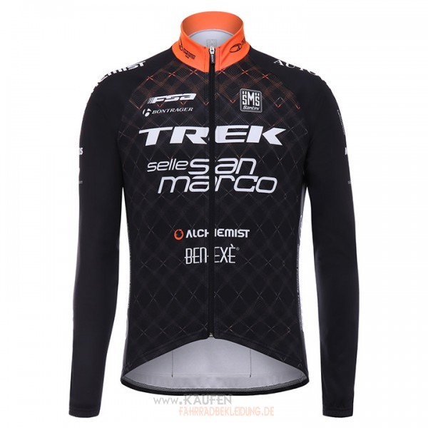 Trek Selle San Marco Langarmtrikot 2017 Und Lange Tragerhose Shwarz