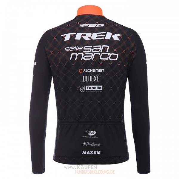 Trek Selle San Marco Langarmtrikot 2017 Und Lange Tragerhose Shwarz